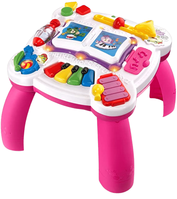 10 Best Developmental Toys For Babies Aged 0-24 Months 8 LeapFrog Learn and Groove Musical Table