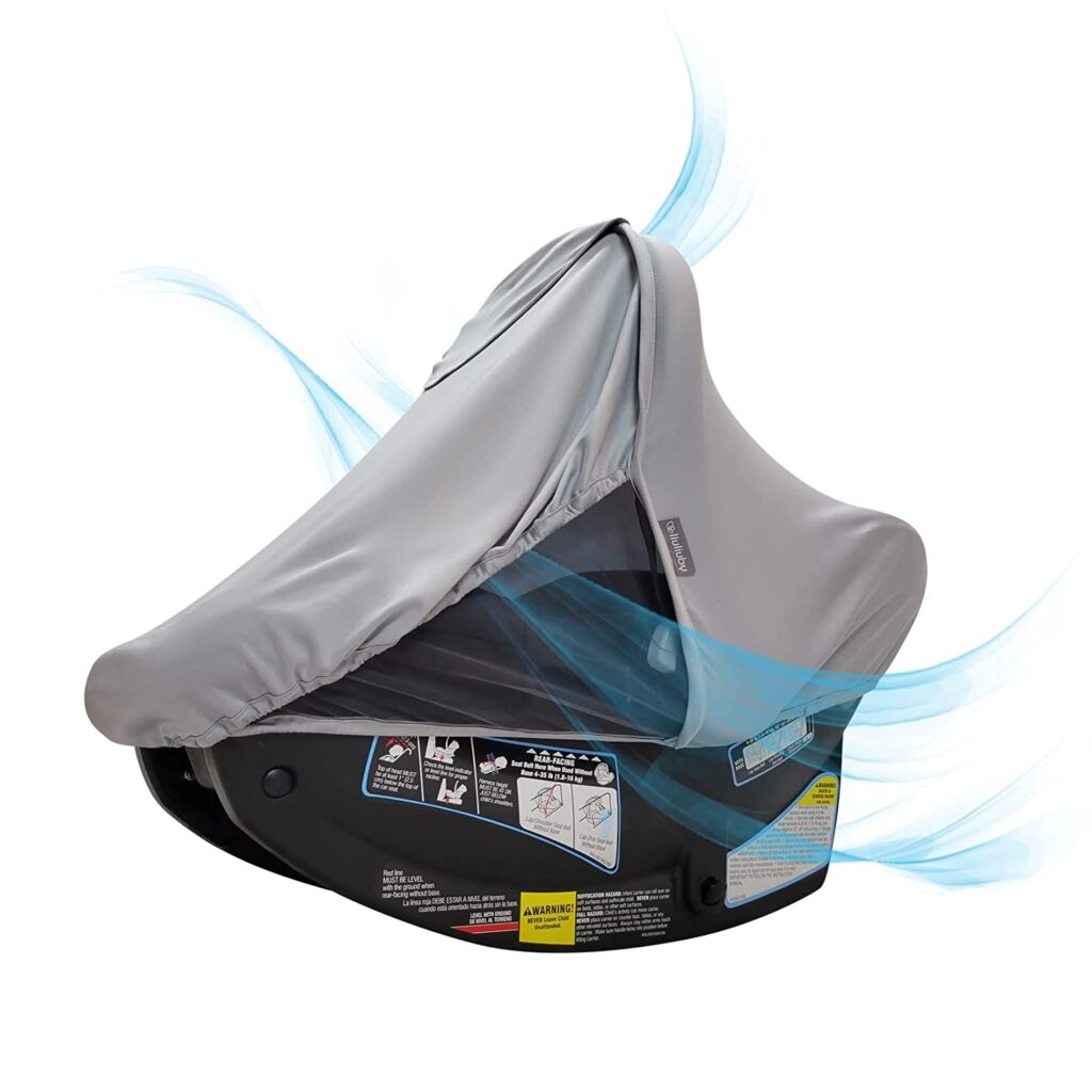 12 Infant Car Seat Covers For Protecting Your Little One 21 Liuliuby Car Seat cover 3