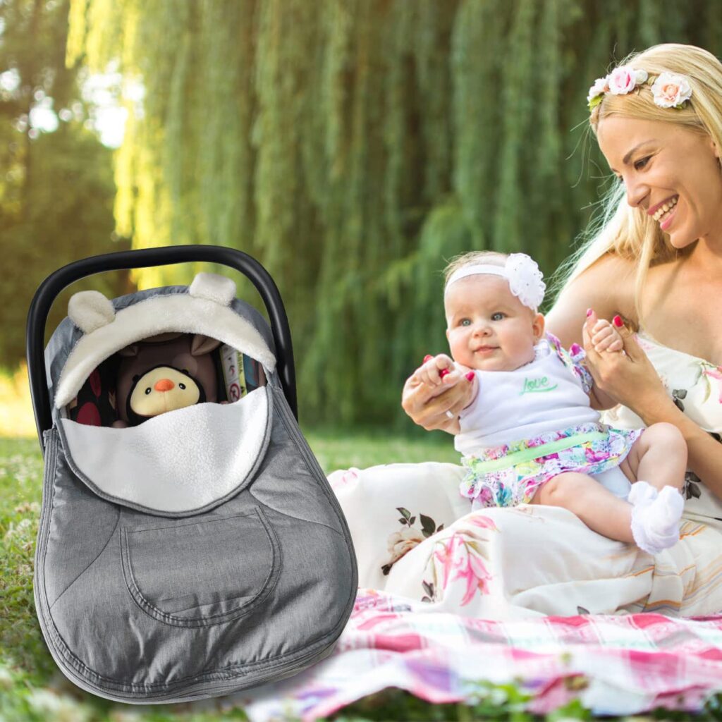 12 Infant Car Seat Covers For Protecting Your Little One 25 Shsyue Car Seat Cover 4