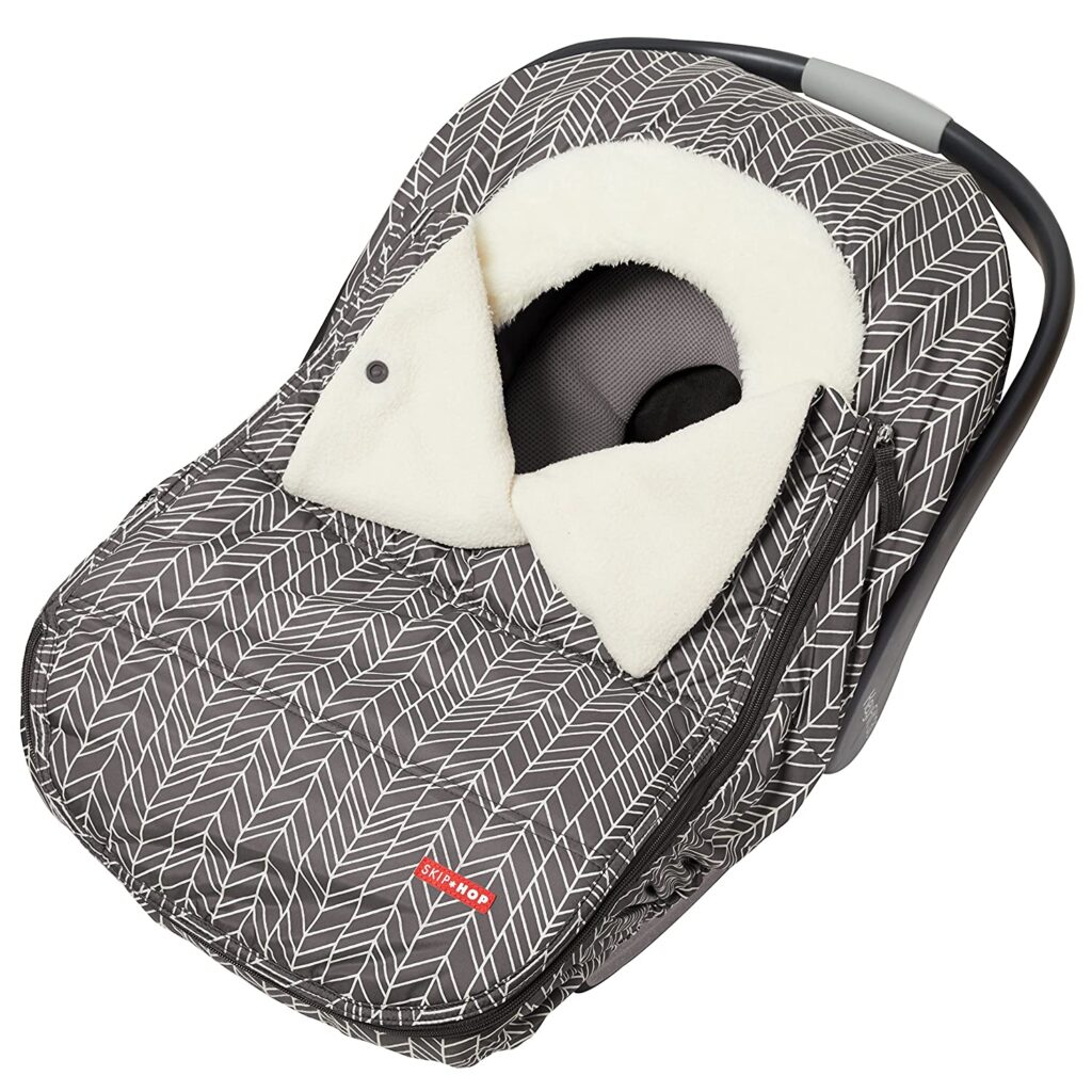 12 Infant Car Seat Covers For Protecting Your Little One 5 Skip Hop Stroll Go Carseat Cover 1
