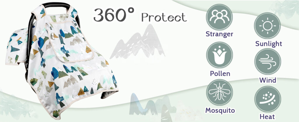 12 Infant Car Seat Covers For Protecting Your Little One 17 TANOFAR Baby Car Seat Cover 1