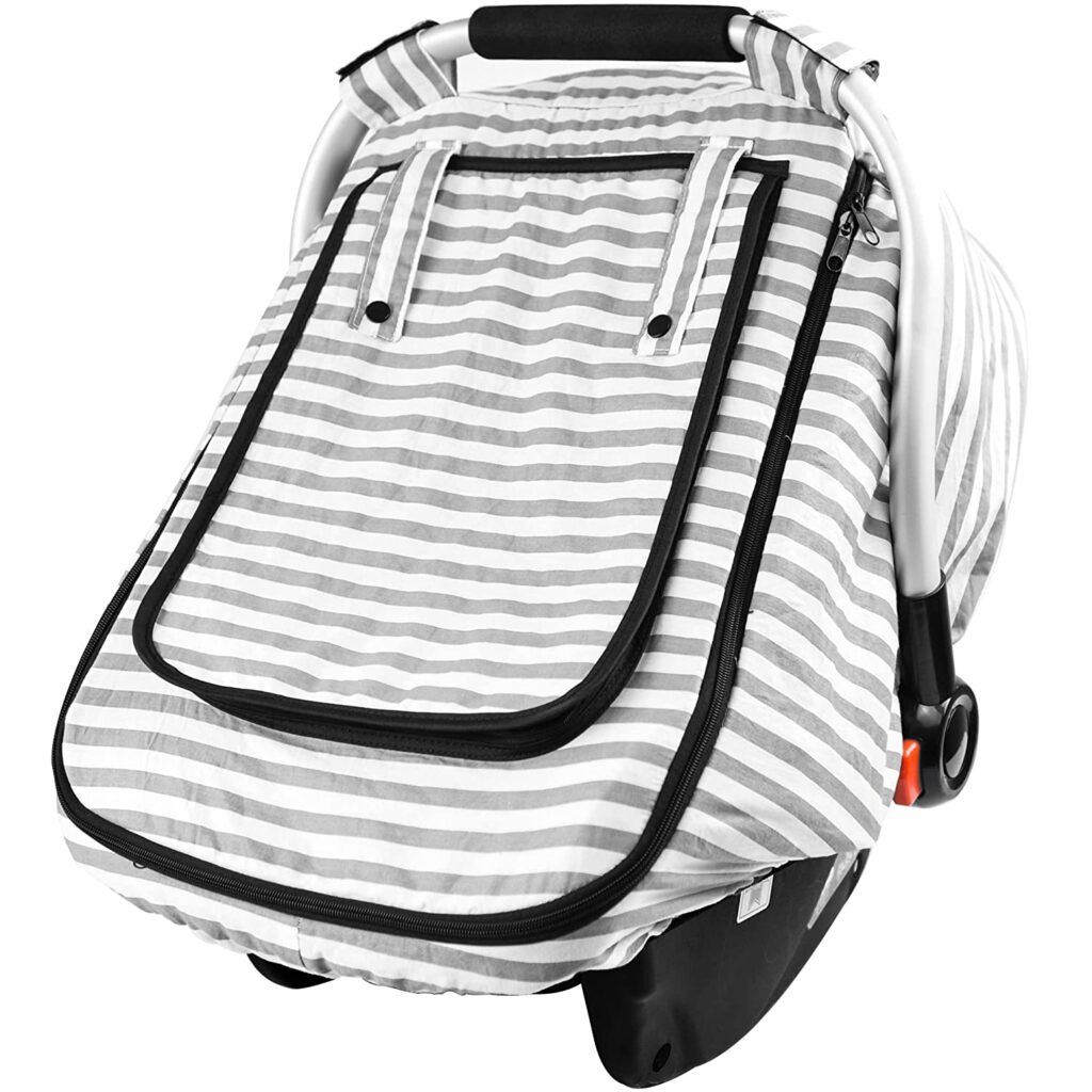 12 Infant Car Seat Covers For Protecting Your Little One 13 Vaxaape Car Seat Cover 2