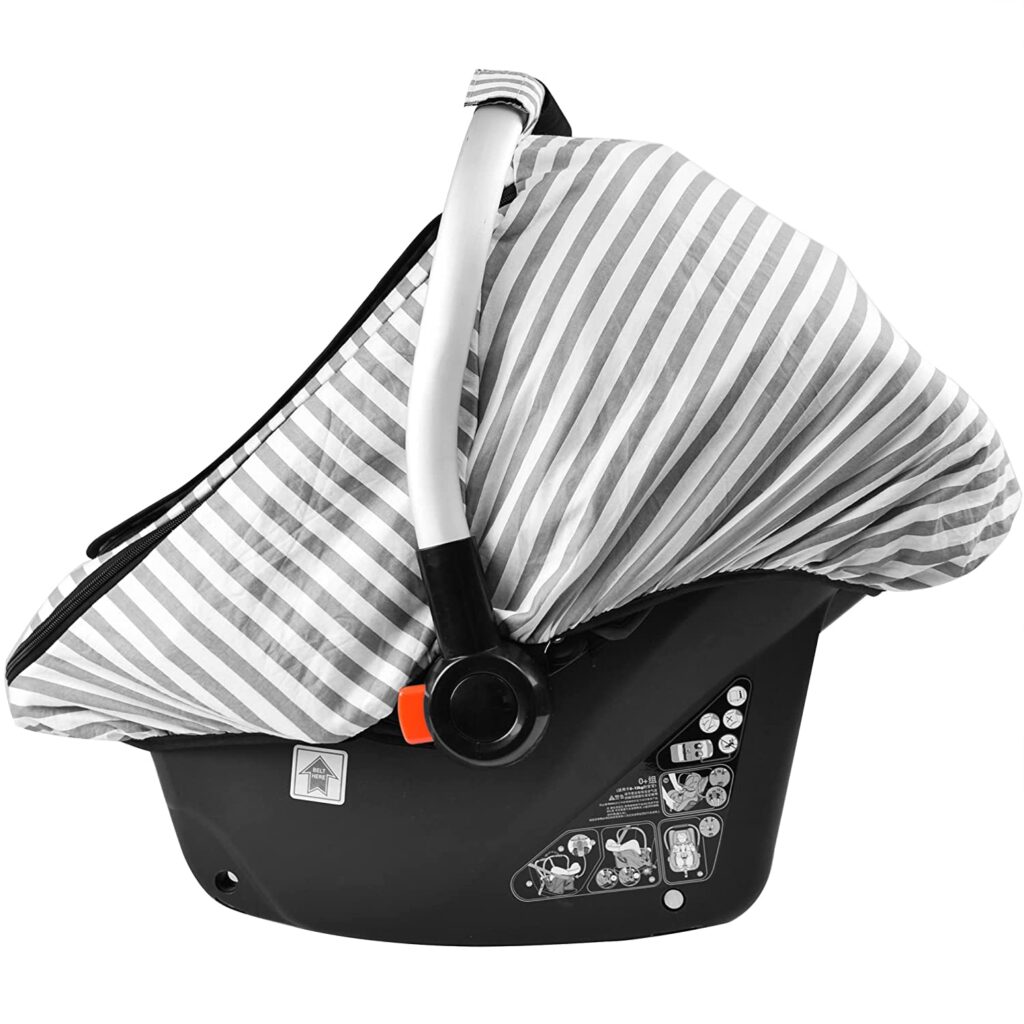 12 Infant Car Seat Covers For Protecting Your Little One 14 Vaxaape Car Seat Cover 4