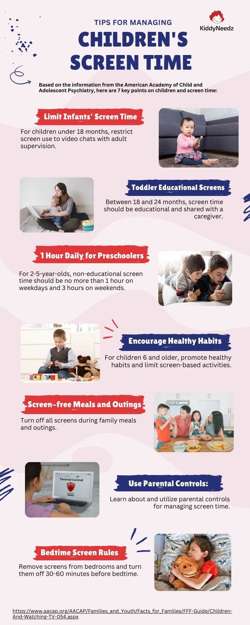 How Much Screen Time Is Too Much for your Kid? 5 Infographic Tips for Managing Childrens Screen Time
