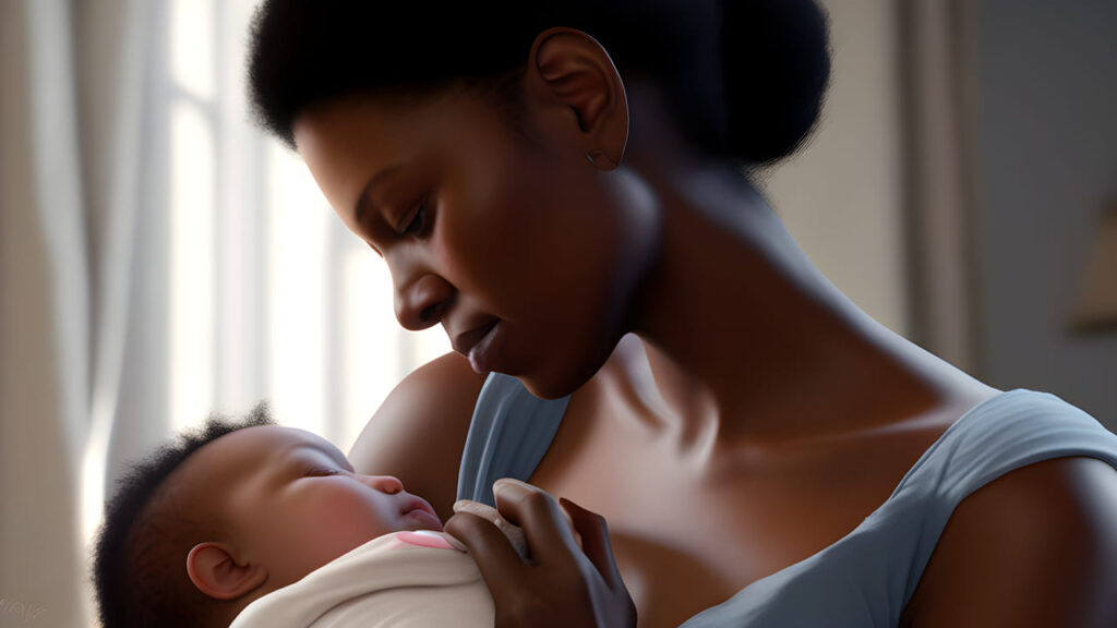 Mastering Breastfeeding Techniques: A Guide for New Mothers 7 Woman cuddling child